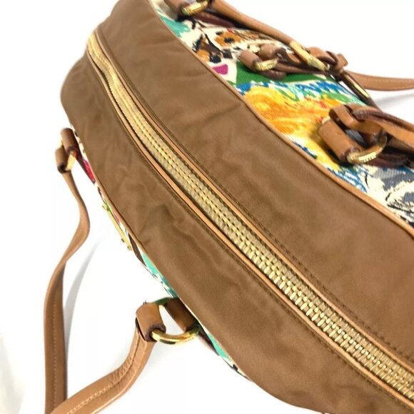 PRADA BR2524 triangle logo plate Venice Hand Bag Shoulder Bag - Picture 4 of 16